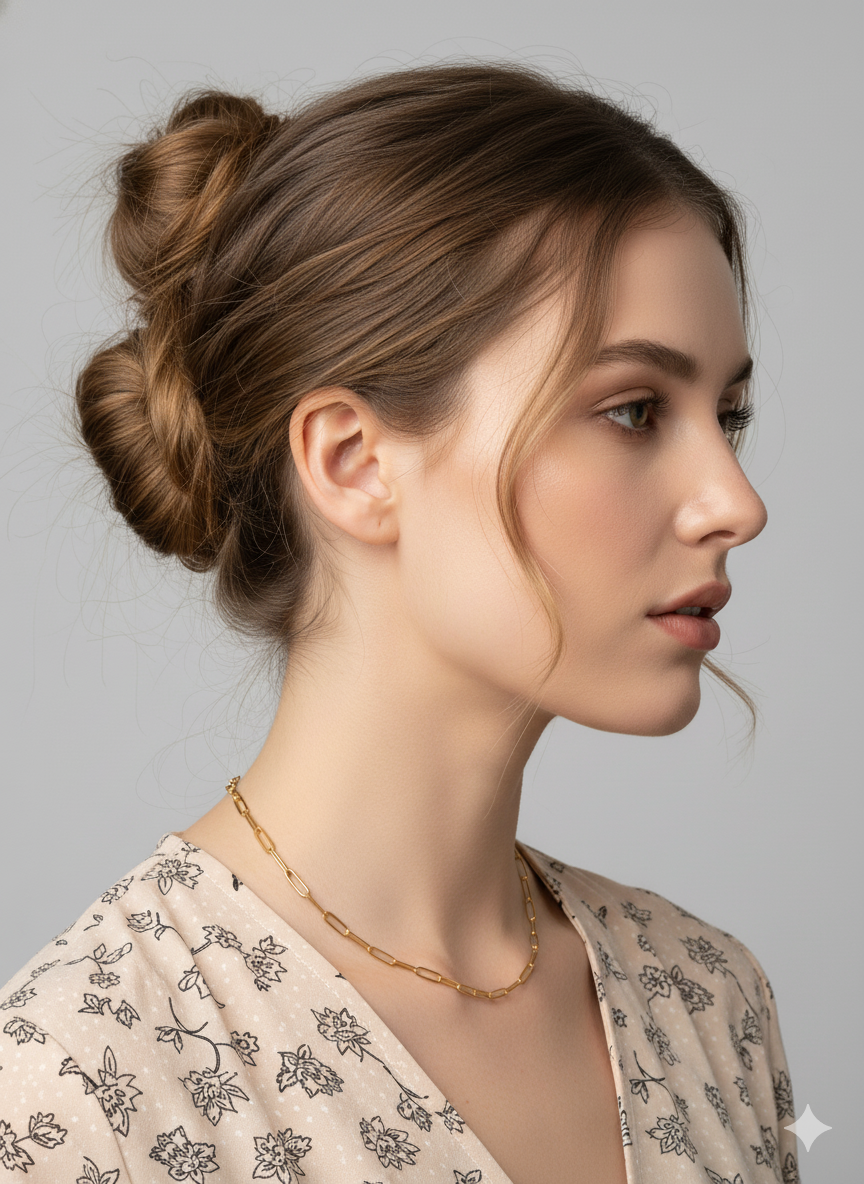 Paper Clip Chain Necklace