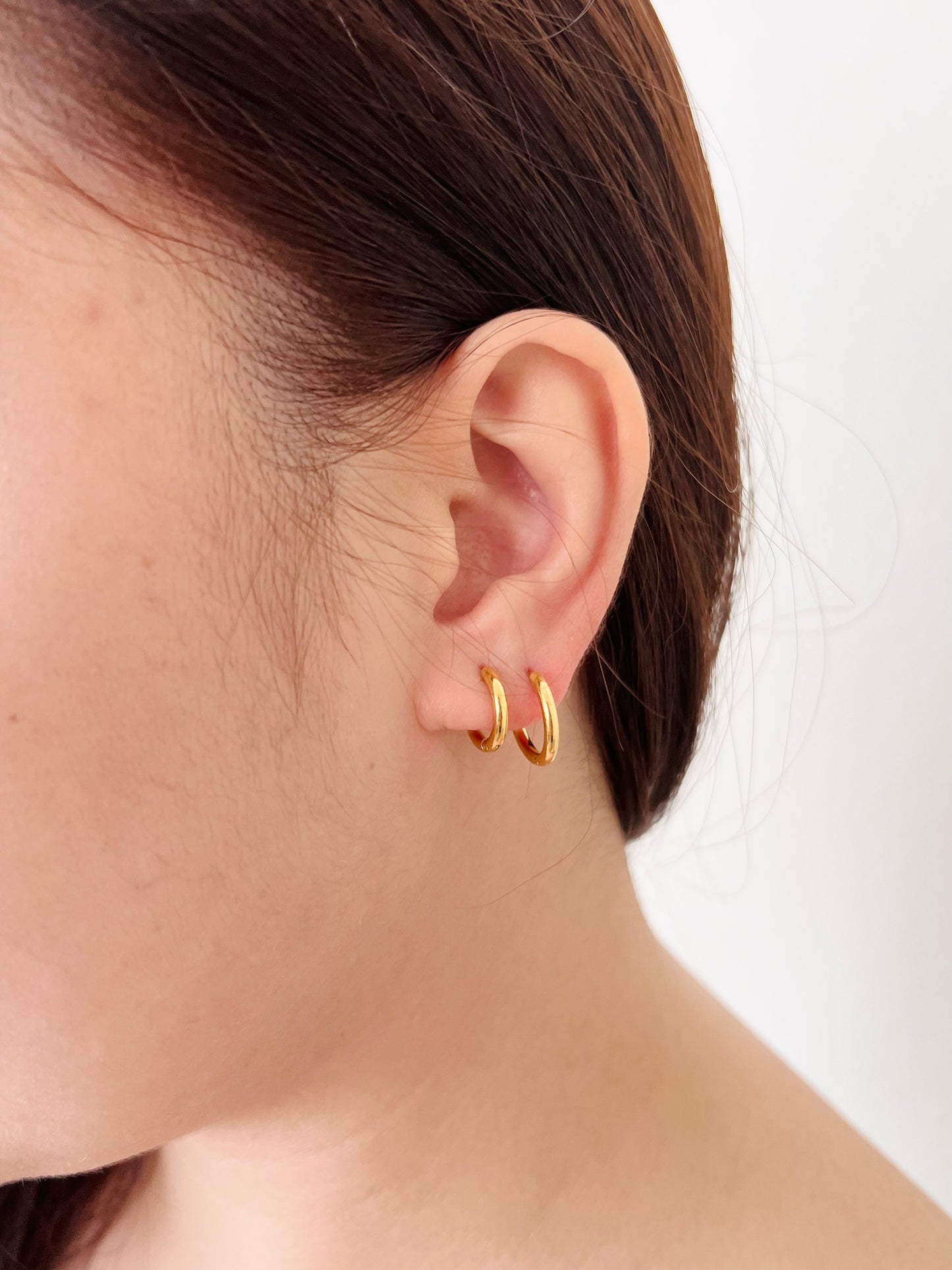 Mini Hoop Earrings – 1cm