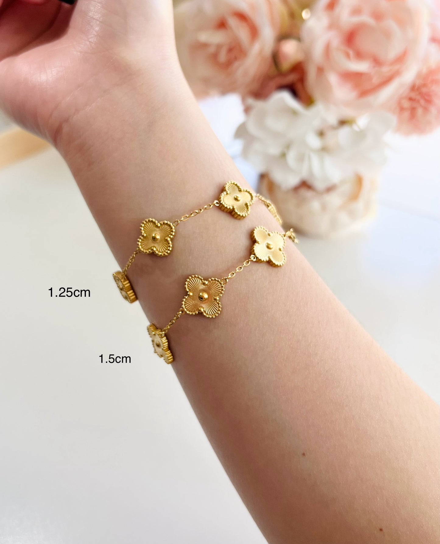 Lucky Clover Dream Bracelet – 1.5cm