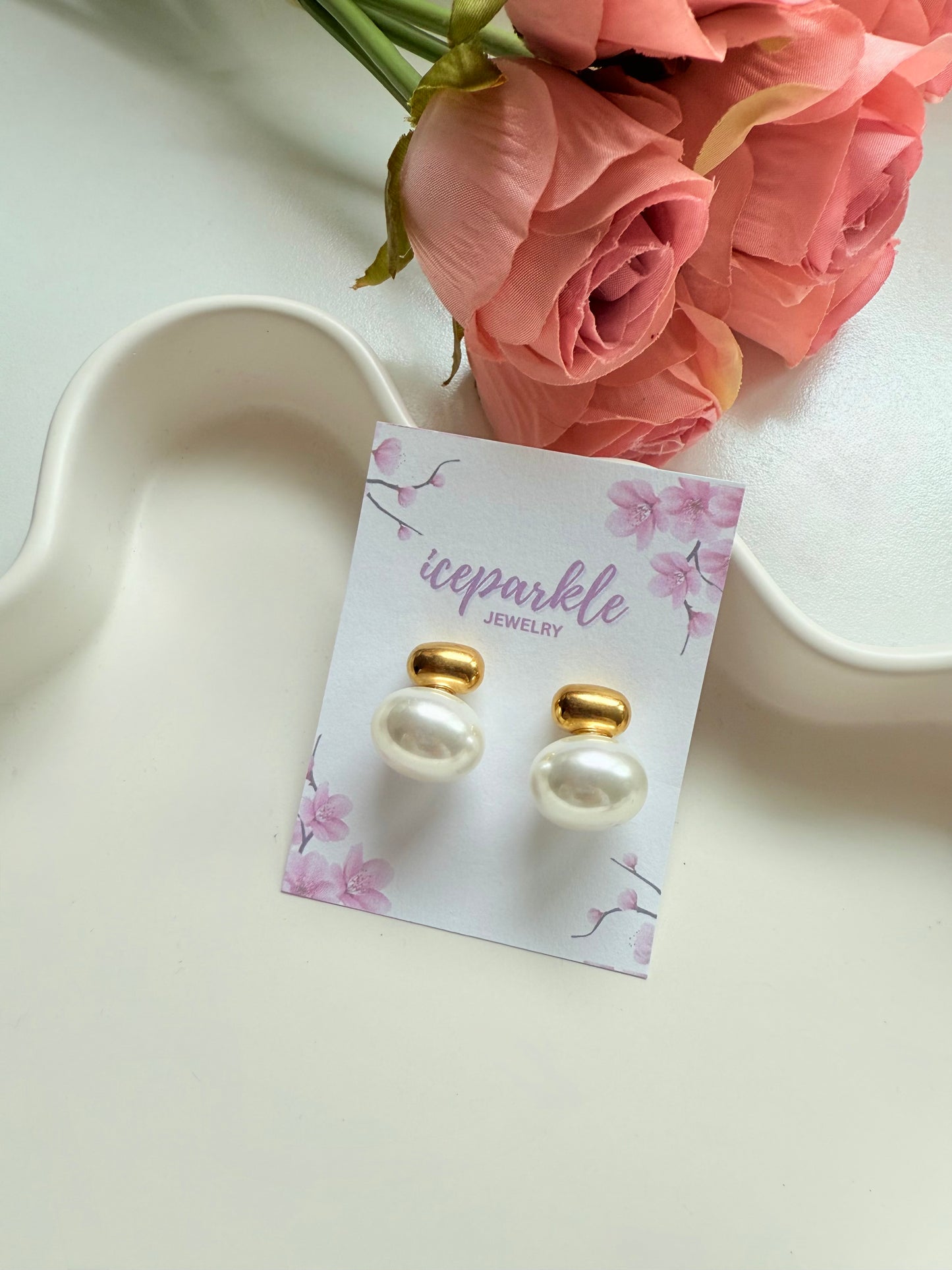 Luna Pearl Earrings
