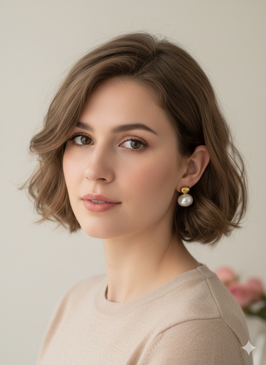 Luna Pearl Earrings