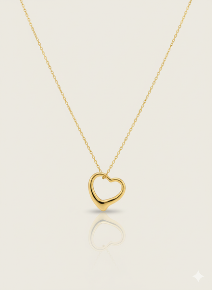 Open Heart Necklace