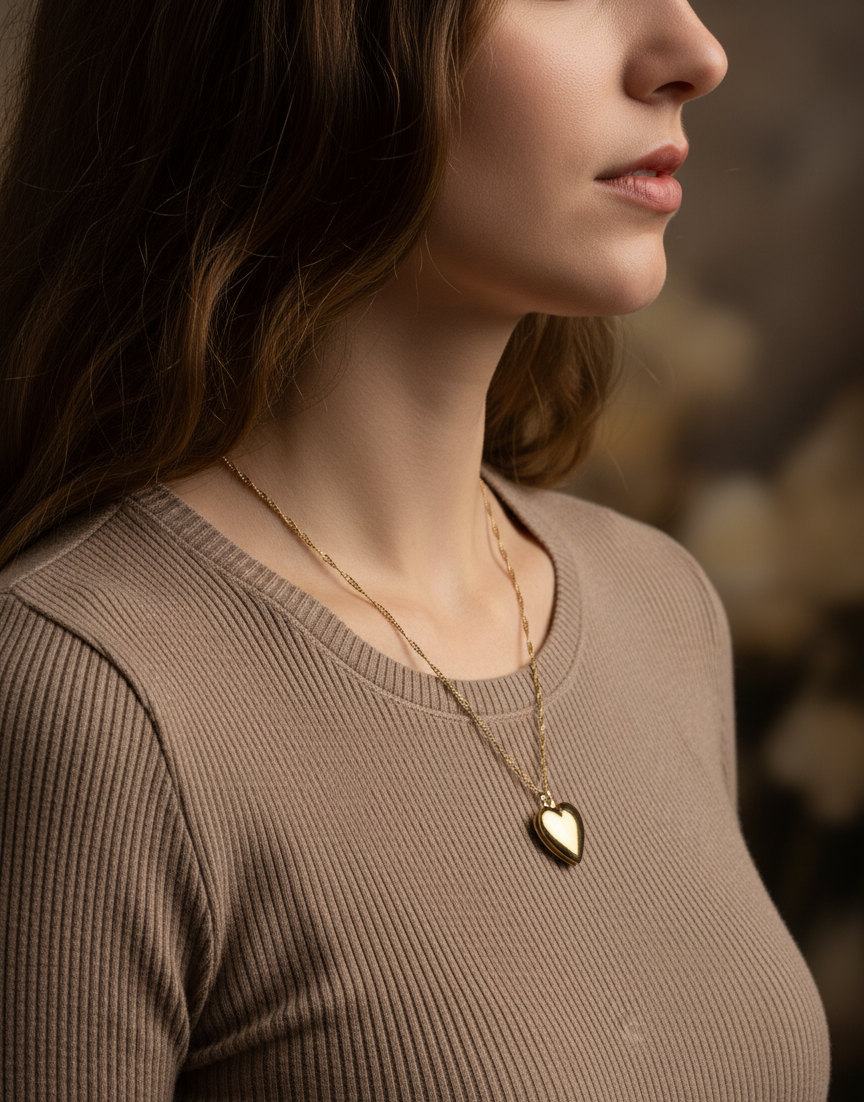 Heart Locket Necklace