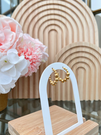 Bubble Earrings - Gold