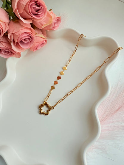 Fleur Charm Necklace