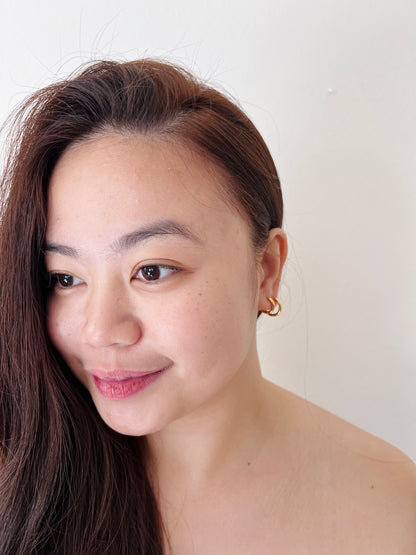 Mini Hoop Earrings – 1cm