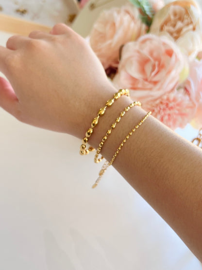Aurum (Large) Beaded Bracelet