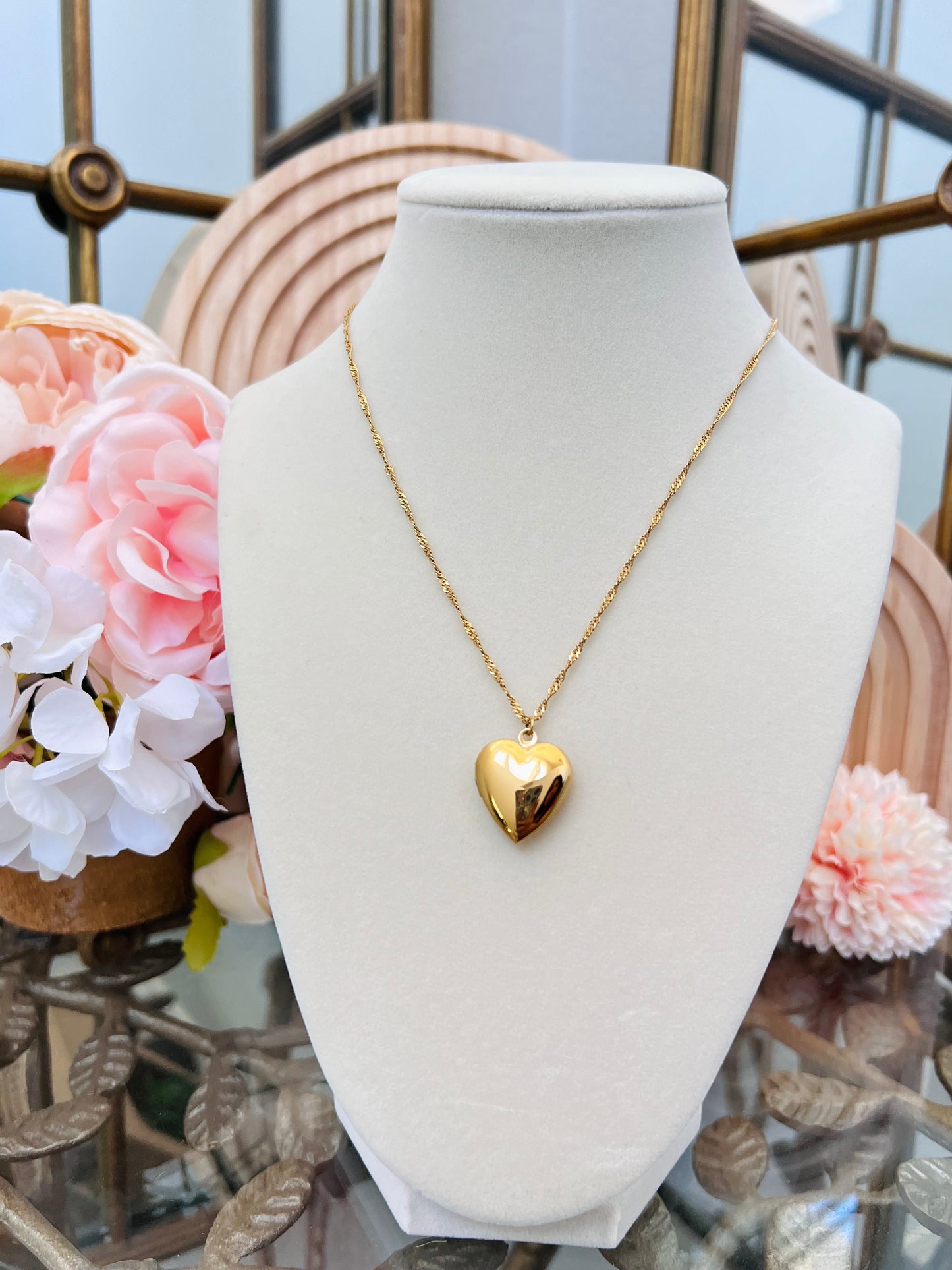 Heart Locket Necklace