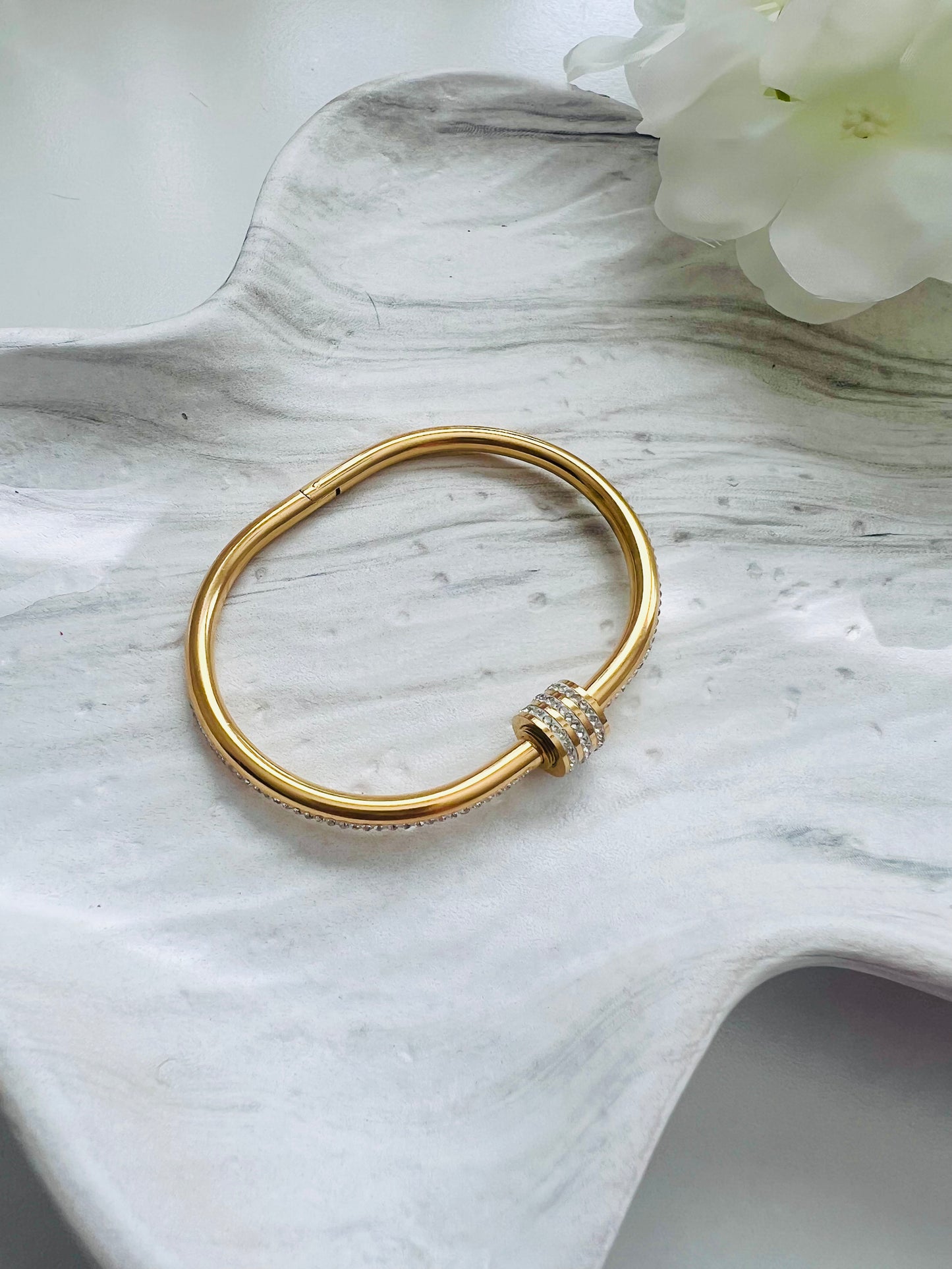 Glam Lock Bangle