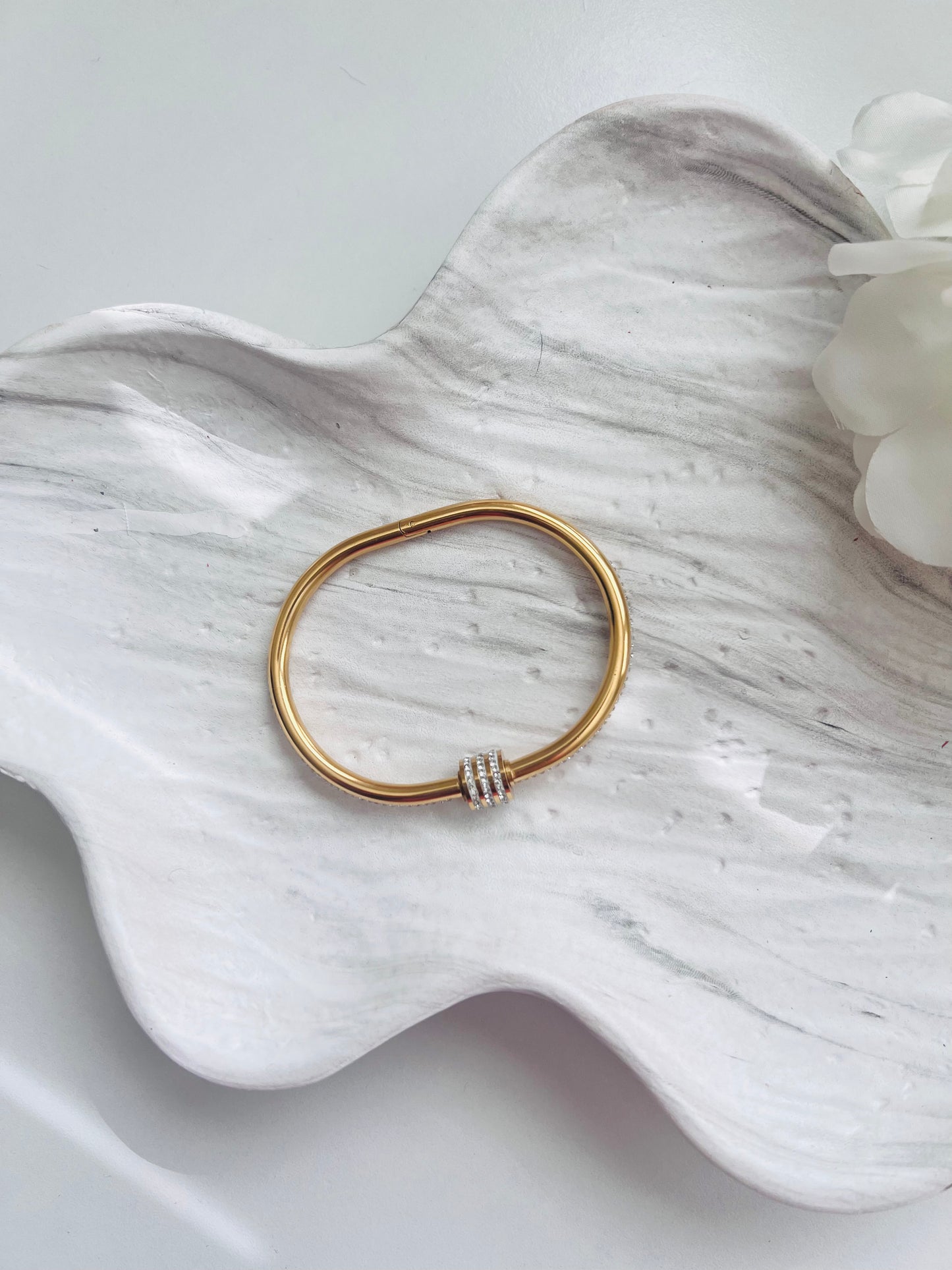 Glam Lock Bangle